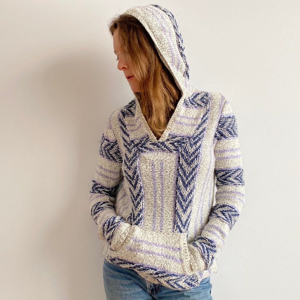 Aritzia TNA Cotton Hooded Pocket Sweater / Small